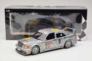 Mercedes 190E 2.5-16 EVO II W201 #9 Zung Fu K. Ludwig Guia Race Macau 1992 Minichamps 1:18 155923609 Metall – Bild 6 von 6