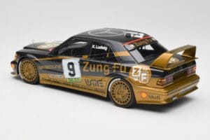 Mercedes 190E 2.5-16 EVO II W201 #9 Zung Fu K. Ludwig Guia Race Macau 1991 Minichamps 1:18 155913609 Metall – Bild 4 von 6