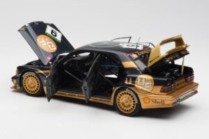 Mercedes 190E 2.5-16 Evo II #9 K. Ludwig Macau GP 3rd Place 1991 AUTOart 1:18 89135 Metall – Bild 5 von 8