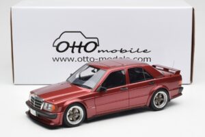 Mercedes 190E 2.5-16 W201 RAUH-Welt Republik Rot Otto 1:18 OT1083 Resin – Bild 6 von 6