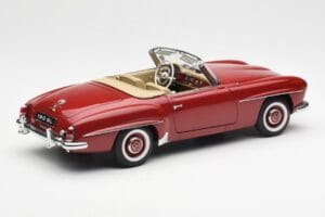 Mercedes 190SL W198 Rot AUTOart 1:18 76116 Metall – Bild 3 von 8