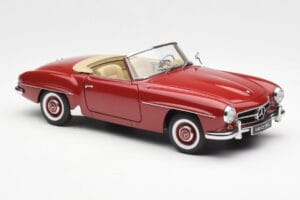 Mercedes 190SL W198 Rot AUTOart 1:18 76116 Metall – Bild 6 von 8
