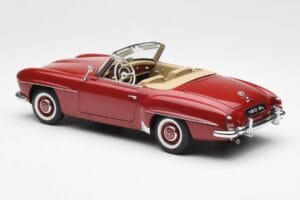 Mercedes 190SL W198 Rot AUTOart 1:18 76116 Metall – Bild 7 von 8