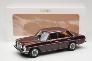 Mercedes 200 W115 Dunkel Rotbraun Norev 1:18 183778 Metall – Bild 8 von 8
