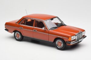 Mercedes 200 W123 English Rot Händler Edition Norev 1:18 B66040653 Metall – Bild 6 von 8