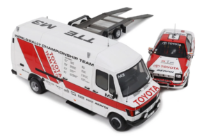 Mercedes 208D + Toyota Celica ST165 Gr.A RAC Safari 1990 Otto 1:18 OT480 Resin – Bild 2 von 4