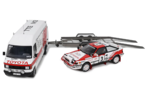 Mercedes 208D + Toyota Celica ST165 Gr.A RAC Safari 1990 Otto 1:18 OT480 Resin – Bild 3 von 4