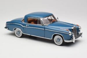 Mercedes 220 SE W128 Blau Sun Star 1:18 3561 Metall – Bild 6 von 8