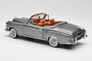 Mercedes 220 SE W128 Cabriolet Grey Metallic Sun Star 1:18 3352-M1 Metall – Bild 7 von 8