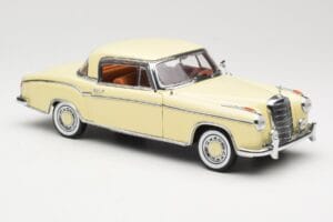 Mercedes 220 SE W128 Coupe Beige Sun Star 1:18 3562 Metall – Bild 6 von 8