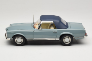 Mercedes 230 SL W113 Horizon Blue Norev 1:18 183992 Metall – Bild 5 von 9