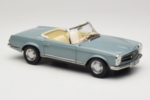 Mercedes 230 SL W113 Horizon Blue Norev 1:18 183992 Metall – Bild 7 von 9