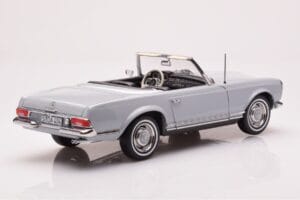 Mercedes 230 SL W113 Pagoda Grau Norev 1:18 183990 Metall – Bild 4 von 8