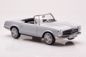 Mercedes 230 SL W113 Pagoda Grau Norev 1:18 183990 Metall – Bild 6 von 8