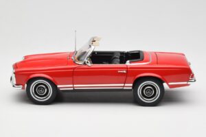 Mercedes 230 SL W113 Pagoda Rot Norev 1:18 B660640596 Metall – Bild 4 von 8