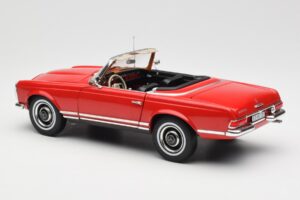 Mercedes 230 SL W113 Pagoda Rot Norev 1:18 B660640596 Metall – Bild 7 von 8