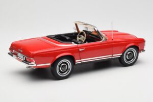 Mercedes 230 SL W113 Pagoda Rot Norev 1:18 B660640596 Metall – Bild 3 von 8