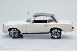 Mercedes 230 SL W113 Pagoda Weiss Limitierte Auflage Norev 1:18 183768 Metall – Bild 5 von 9