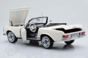 Mercedes 230 SL W113 Pagoda Weiss Limitierte Auflage Norev 1:18 183768 Metall – Bild 6 von 9