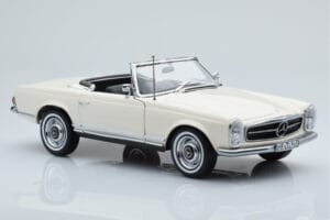 Mercedes 230 SL W113 Pagoda Weiss Limitierte Auflage Norev 1:18 183768 Metall – Bild 7 von 9