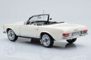 Mercedes 230 SL W113 Pagoda Weiss Limitierte Auflage Norev 1:18 183768 Metall – Bild 8 von 9