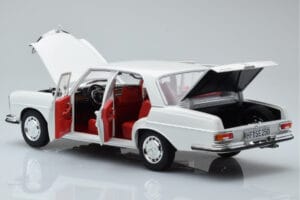 Mercedes 250 SE W108 Weiss Limitierte Auflage Norev 1:18 183763 Metall – Bild 5 von 8