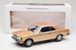 Mercedes 280 CE C123 Gold Norev 1:18 183587 Metall – Bild 6 von 6