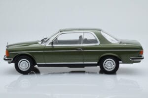 Mercedes 280 CE W123 Coupe Grün Norev 1:18 183704 Metall – Bild 3 von 6