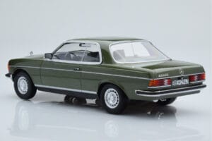Mercedes 280 CE W123 Coupe Grün Norev 1:18 183704 Metall – Bild 5 von 6