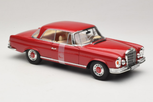 Mercedes 280 SE Coupe Rot Norev 1:18 183527 Metall – Bild 4 von 6
