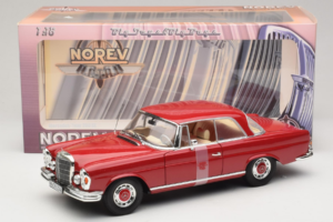 Mercedes 280 SE Coupe Rot Norev 1:18 183527 Metall – Bild 6 von 6