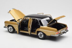 Mercedes 280 SE W108 Beige Händler Edition Norev 1:18 B66040680 Metall – Bild 5 von 8