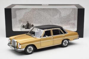 Mercedes 280 SE W108 Beige Händler Edition Norev 1:18 B66040680 Metall – Bild 8 von 8