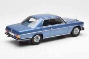 Mercedes 280C/8 W114 Coupe Blau Metallic AUTOart 1:18 76187 Metall – Bild 3 von 8