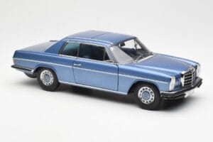 Mercedes 280C/8 W114 Coupe Blau Metallic AUTOart 1:18 76187 Metall – Bild 6 von 8