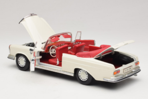 Mercedes 280 SE W108 Weiss Maisto 1:18 52111 Metall – Bild 5 von 8