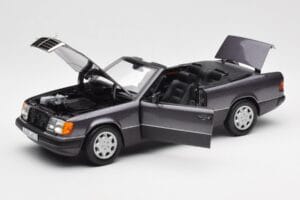 Mercedes 300 CE-24 W124 Cabriolet Lila Metallic Norev 1:18 183567 Metall – Bild 2 von 10