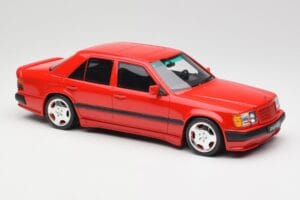 Mercedes 300E W124 6.0 AMG Signal Rot Otto 1:18 OT1104 Resin – Bild 4 von 6
