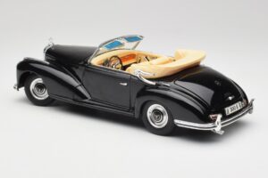 Mercedes 300 S W188 Cabriolet Schwarz Tchibo 1:18 36782 Metall – Bild 7 von 8