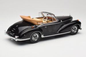 Mercedes 300 SC W188 Cabriolet Schwarz KK-Scale 1:18 KKDC180941 Metall – Bild 2 von 6