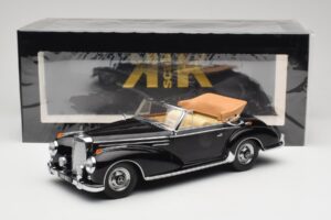 Mercedes 300 SC W188 Cabriolet Schwarz KK-Scale 1:18 KKDC180941 Metall – Bild 6 von 6
