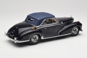 Mercedes 300 SC W188 Cabriolet Softtop Dunkelblau KK-Scale 1:18 KKDC180944 Metall – Bild 2 von 6