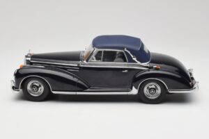 Mercedes 300 SC W188 Cabriolet Softtop Dunkelblau KK-Scale 1:18 KKDC180944 Metall – Bild 3 von 6