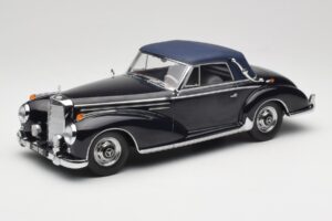 Mercedes 300 SC W188 Cabriolet Softtop Dunkelblau KK-Scale 1:18 KKDC180944 Metall
