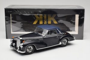 Mercedes 300 SC W188 Cabriolet Softtop Dunkelblau KK-Scale 1:18 KKDC180944 Metall – Bild 6 von 6