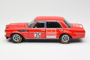 Mercedes 300 SEL 6.8 #35 H. Kelleners Hockenheim 1973 Minichamps 1:18 100713435 Metall – Bild 4 von 8