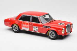 Mercedes 300 SEL 6.8 #35 H. Kelleners Hockenheim 1973 Minichamps 1:18 100713435 Metall – Bild 6 von 8