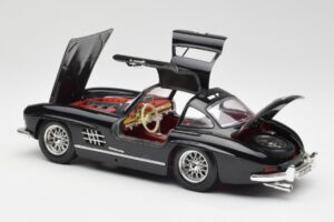 Mercedes 300 SL W198 Schwarz Bburago 1:18 35791 Metall – Bild 5 von 8