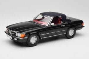 Mercedes 300 SL R107 Schwarz Norev 1:18 183511 Metall