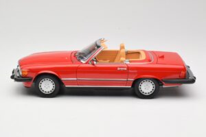 Mercedes 300 SL R107 Rot Norev 1:18 B66040623 Metall – Bild 4 von 8